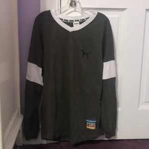 PINK V- Neck Sweater